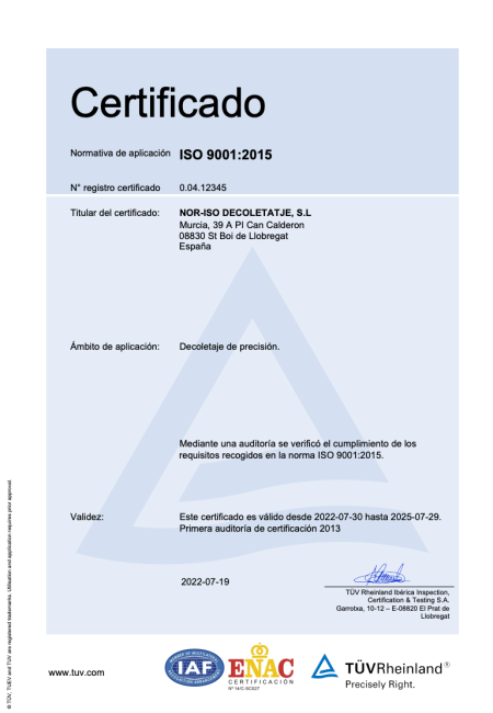 certificado certificado